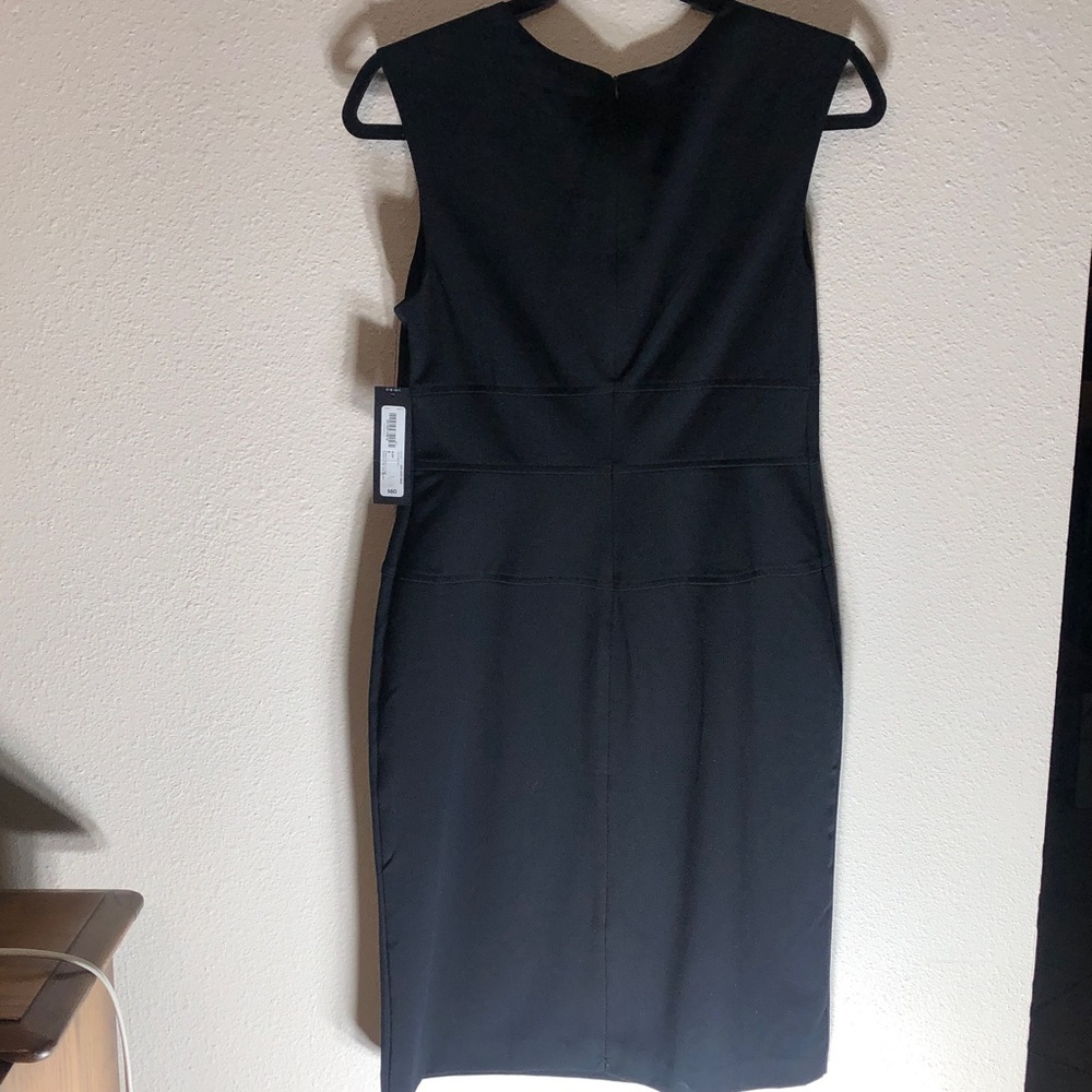 Worthington Classic Little Black Sleeveless Dress - Picture 4 of 8